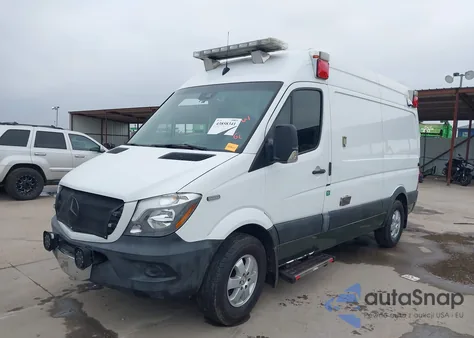 2014 Mercedes-Benz Sprinter 2500 Normal Roof from USA, damaged, VIN WD3PE7CD5E5905393